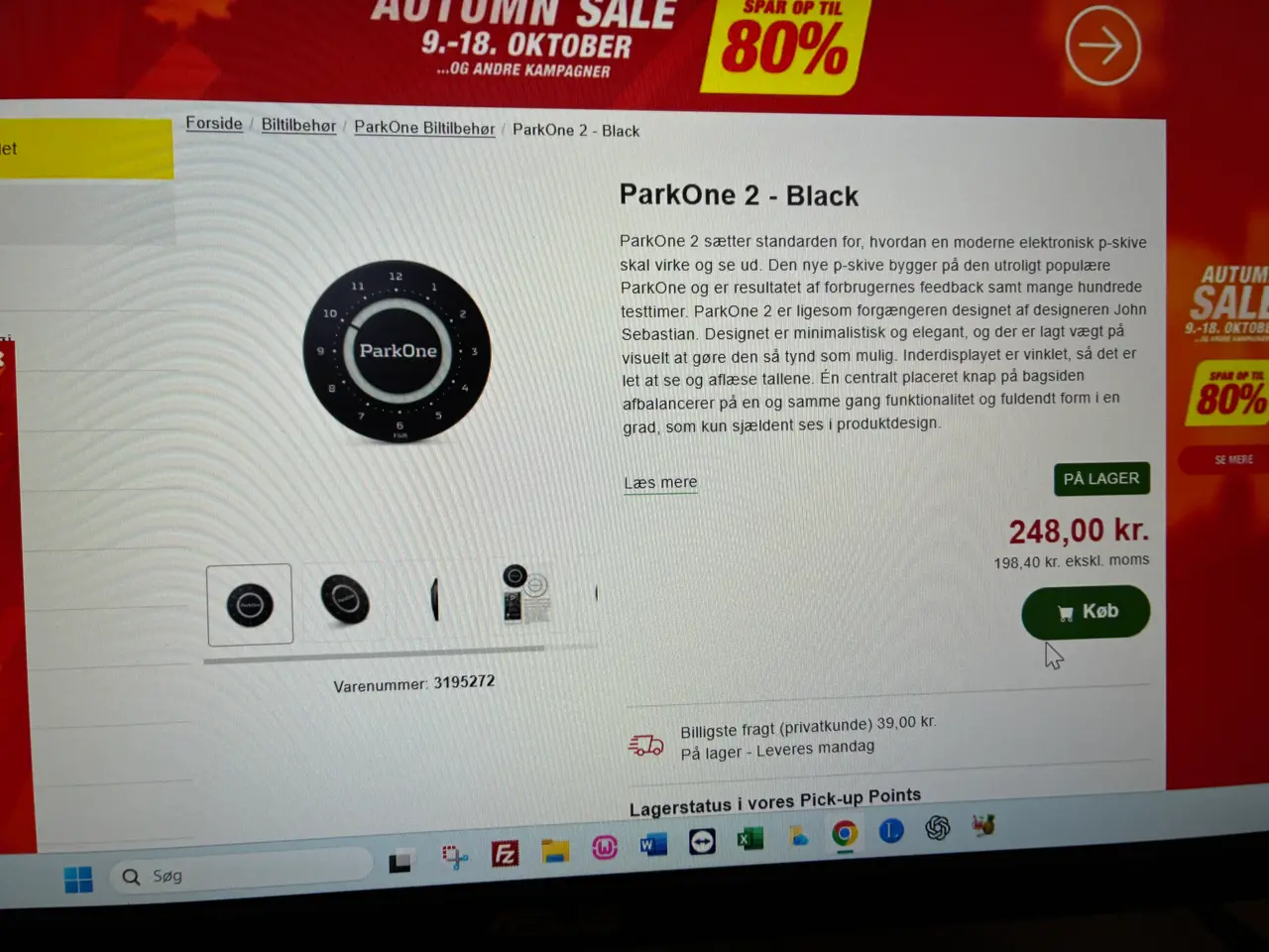 Billede 2 - Parkone-ur