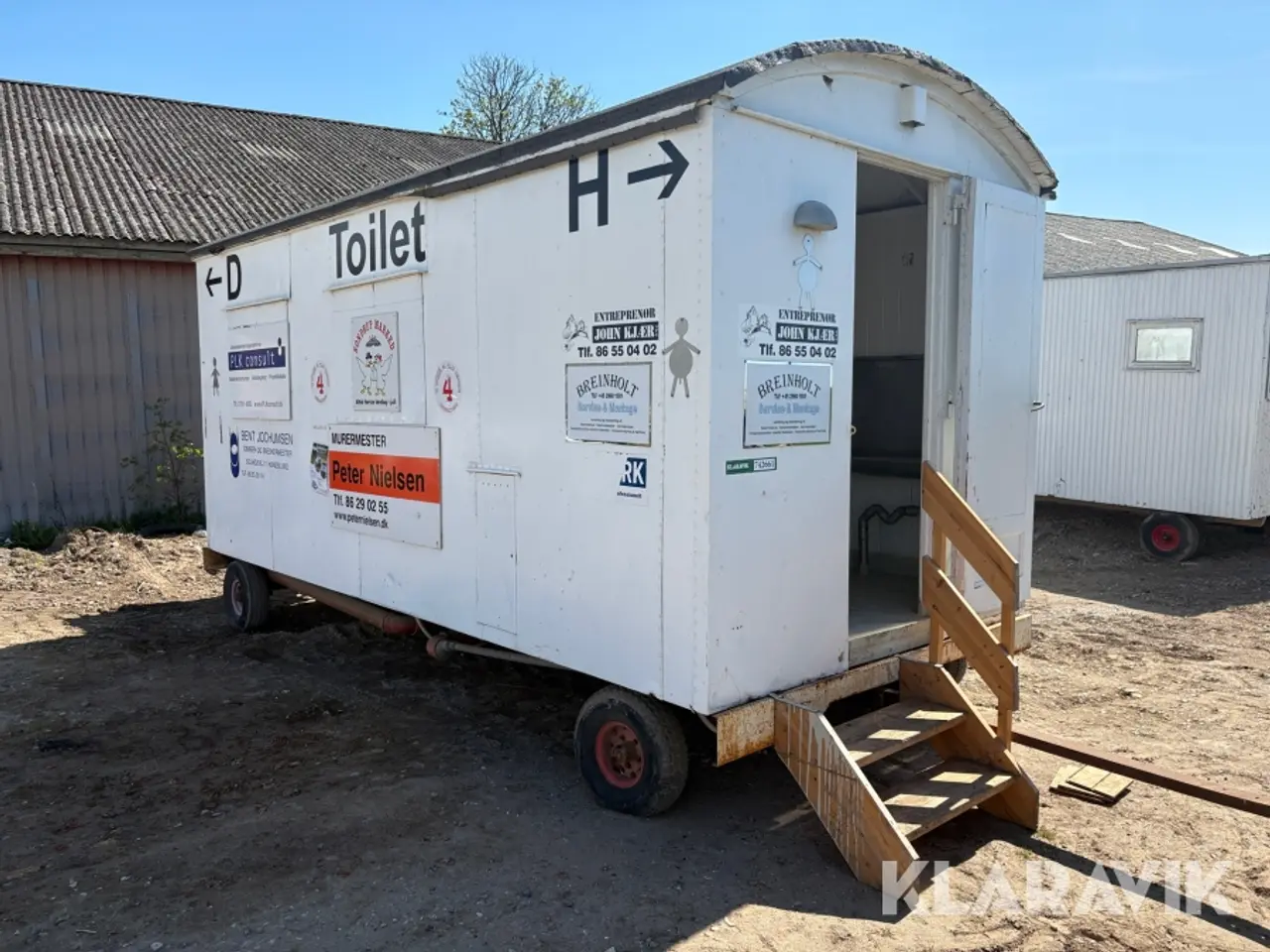 Billede 4 - Toiletvogn mænd/kvinder opdeling