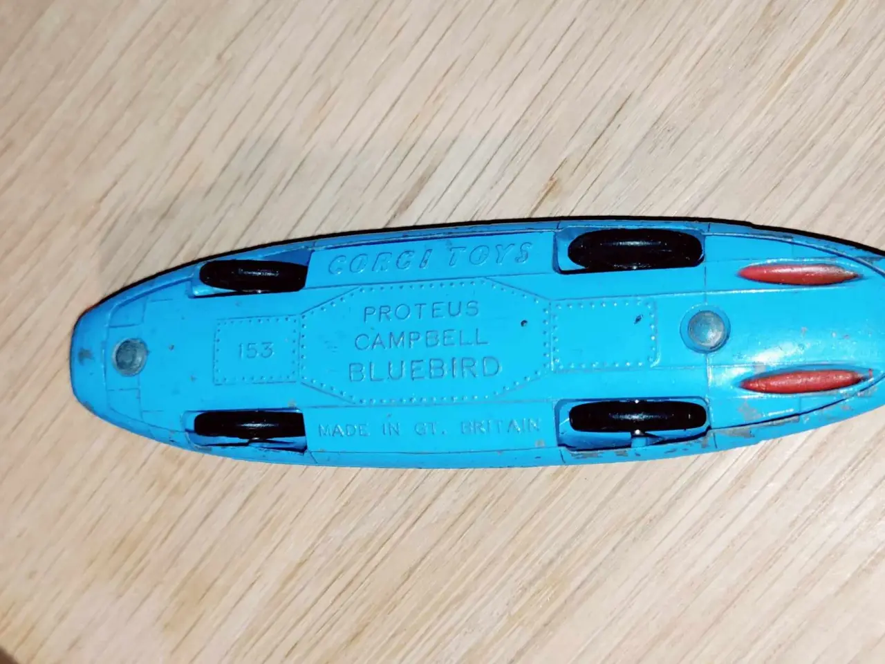 Billede 3 - corgi bil 153 Proteus Campbell Bluebird Record bil