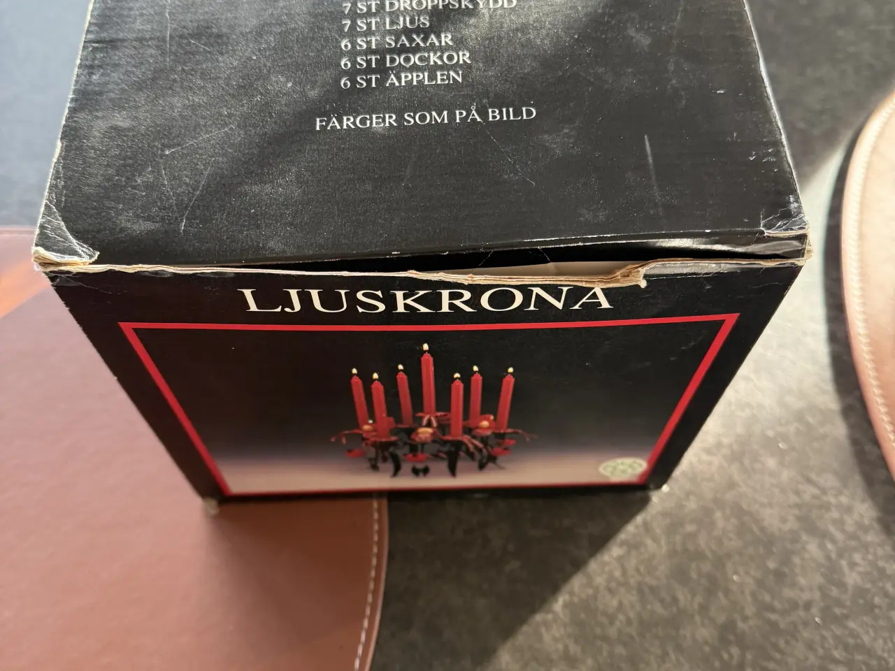 Billede 1 - vintage Toarpskrona lysestage