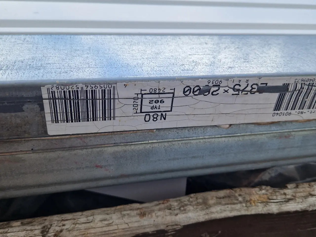Billede 3 - Hörmann garageport 2500 x 2100 hvid