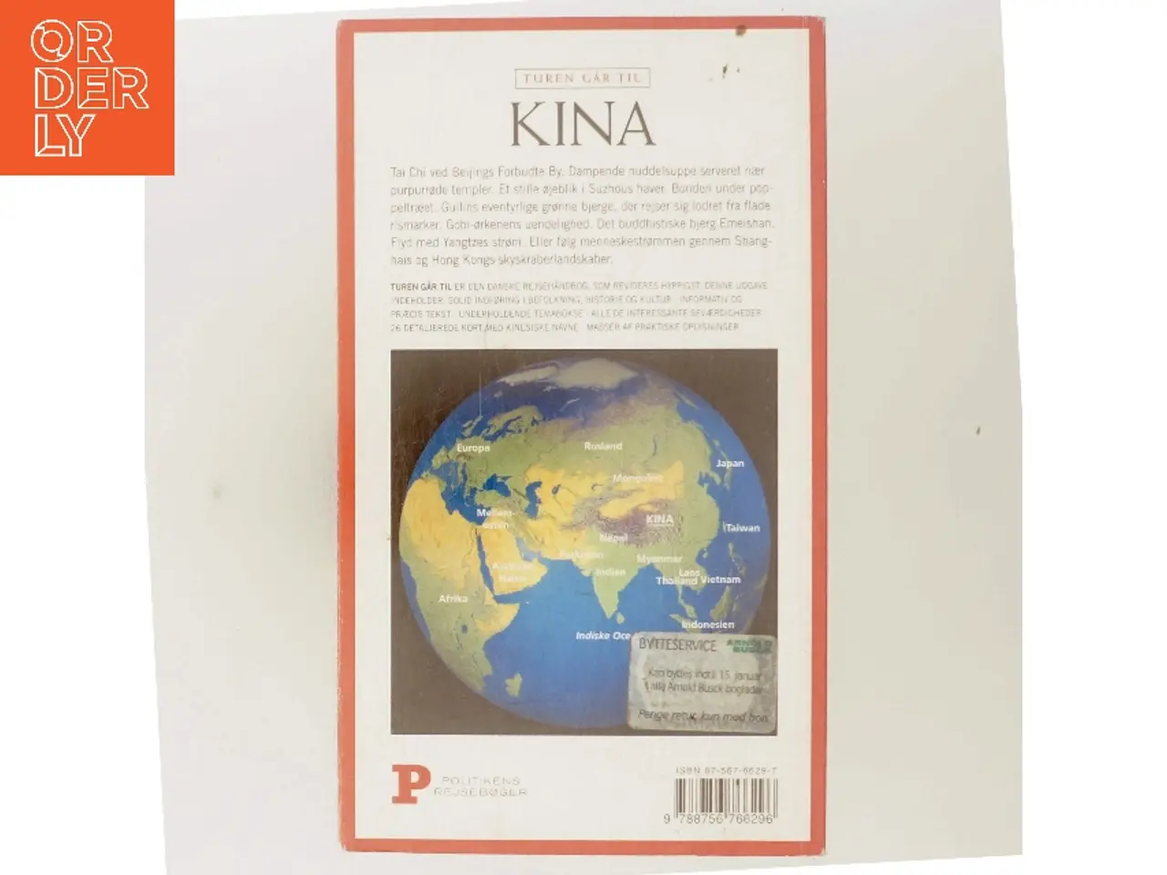 Billede 3 - Turen går til Kina af Preben Hansen (f. 1956) (Bog)