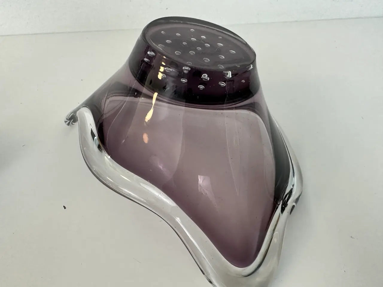 Billede 8 - Glasskål / Glas kunst (Lyngby?)