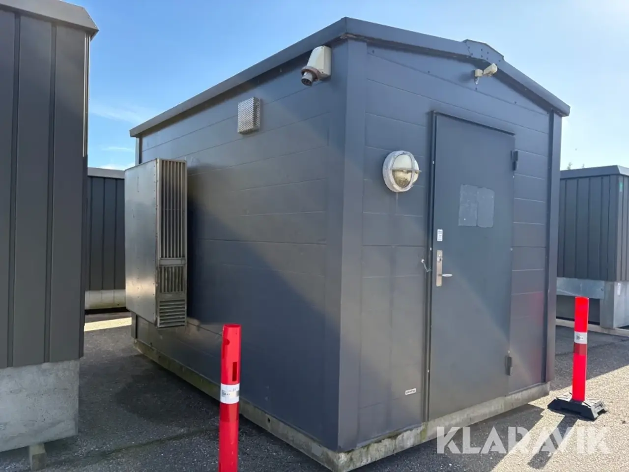 Billede 3 - Teknikhus Siemens isoleret med 150 mm betondæk