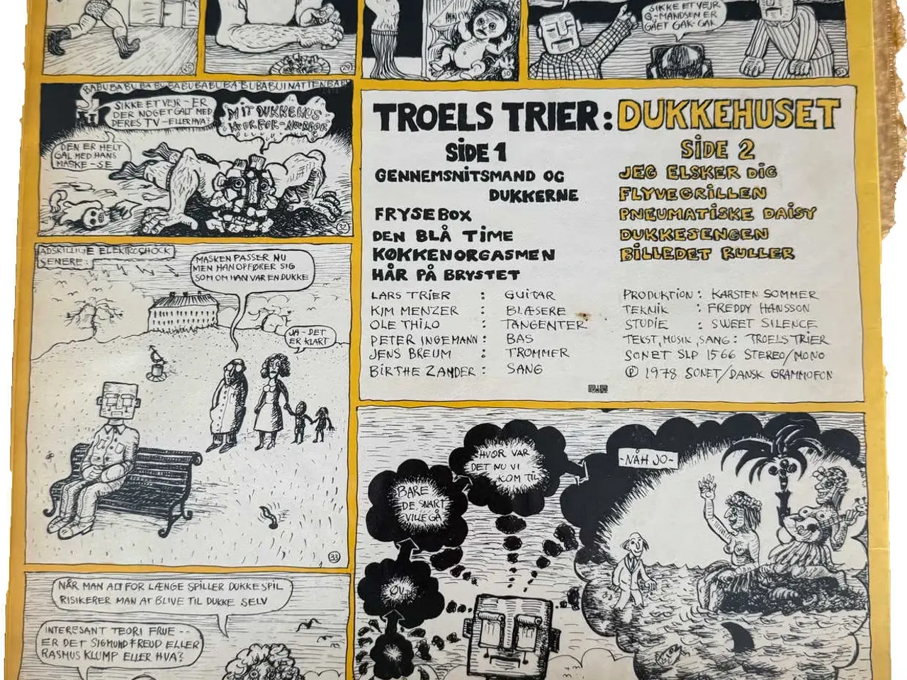 Billede 3 - Troels Trier: Dukkehuset - vinyl LP