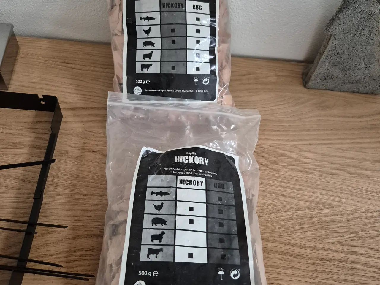 Billede 3 - Grill Tilbehør 2 NYE Grilspyd holdere, Ny Smoke ka
