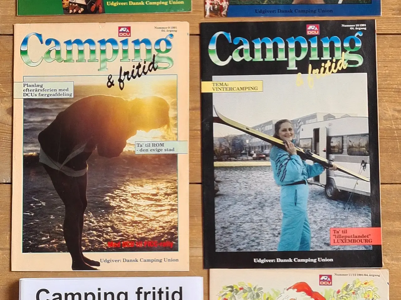 Billede 2 - Camping Fritid magasiner 1991 samling 10 blade