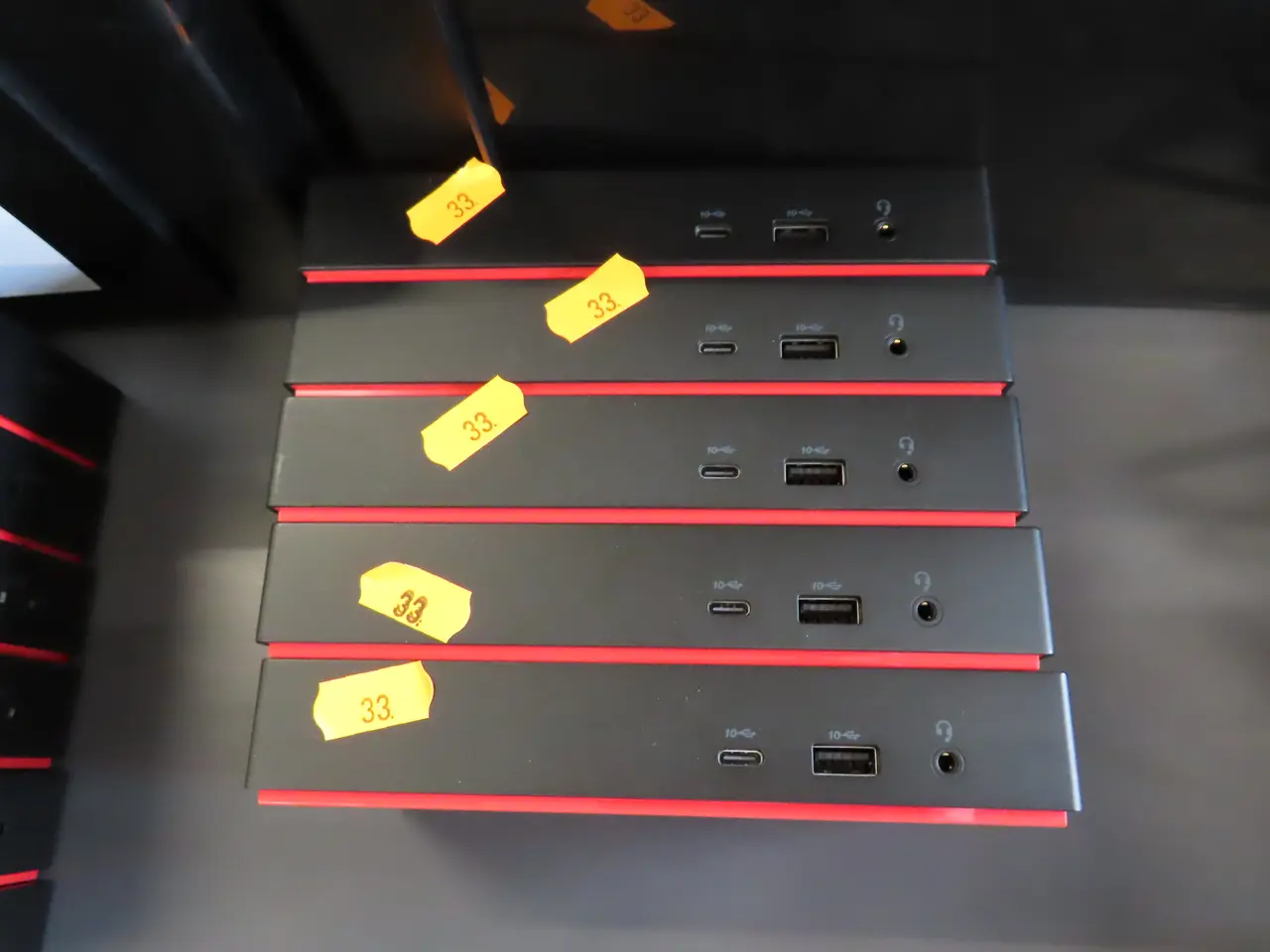 Billede 1 - 5 stk. Dockingstationer LENOVO thinkpad universal usb-c dock
