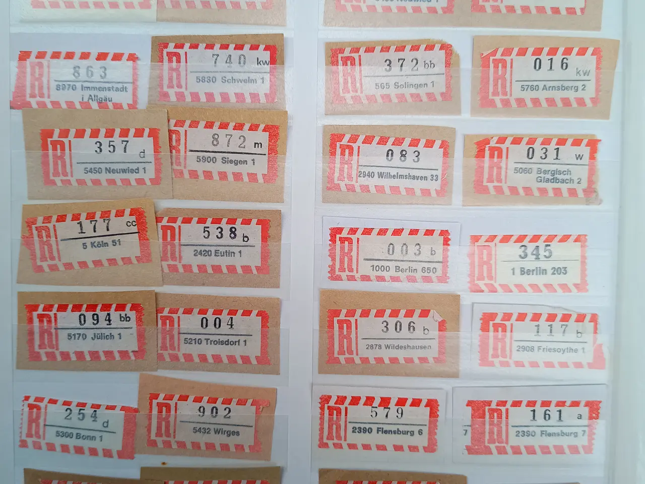 Billede 9 - Tyske Automat og rekommanderete mærker