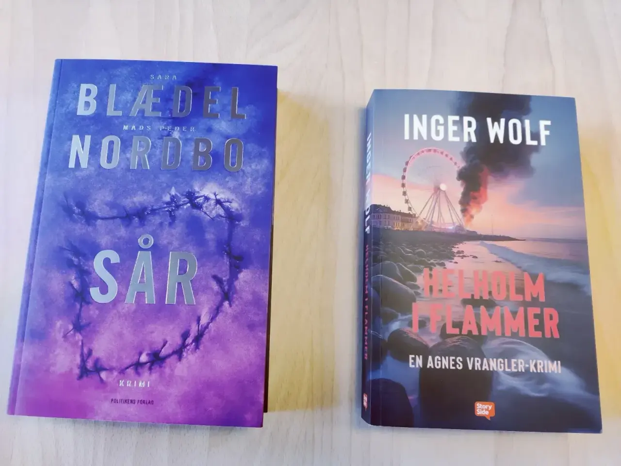 Billede 6 - Krimier - Stefan Ahnhem, Blædel og Inger Wolf