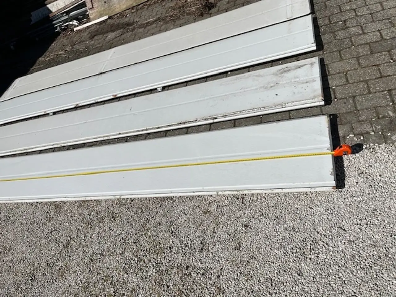 Billede 1 - Aluport Hvid 4,00 x 2,00