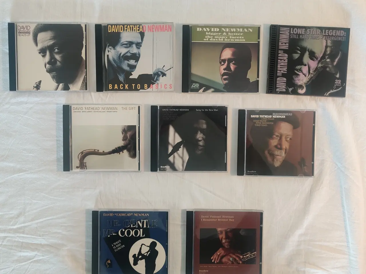 Billede 2 - David “Fathead” Newman – 9 CD’er, jazz/soul-jazz