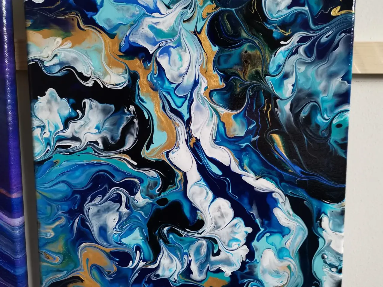 Billede 16 - Akryl malerier i Fluid Art