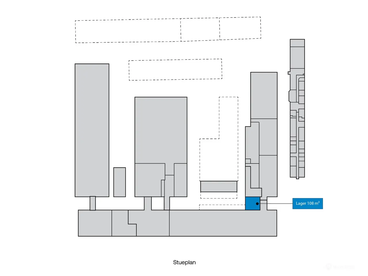 Billede 11 - 108 m² lager på stueplan til leje i Glostrup med dobbeltdør og tekøkken