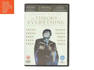 The Theory Of Everything med Eddie Redmayne (DVD)