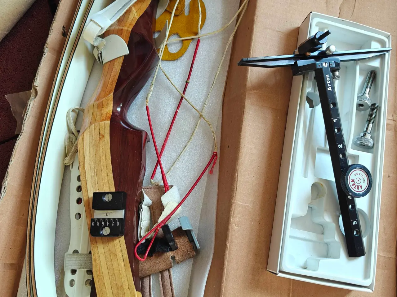 Billede 1 - Håndlavet recurve bue 