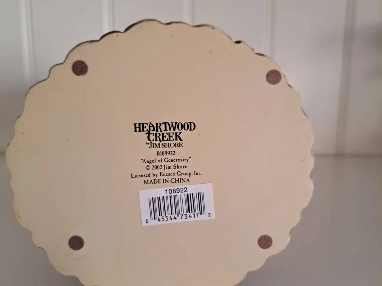 Billede 2 - JIM STORE 2002 Engel med frugtbakke.