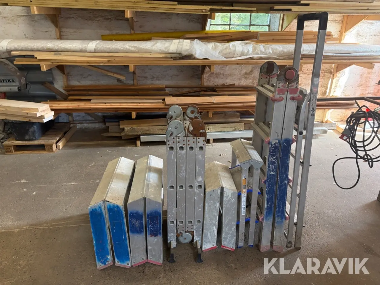Billede 2 - Alu stiger 6 styk