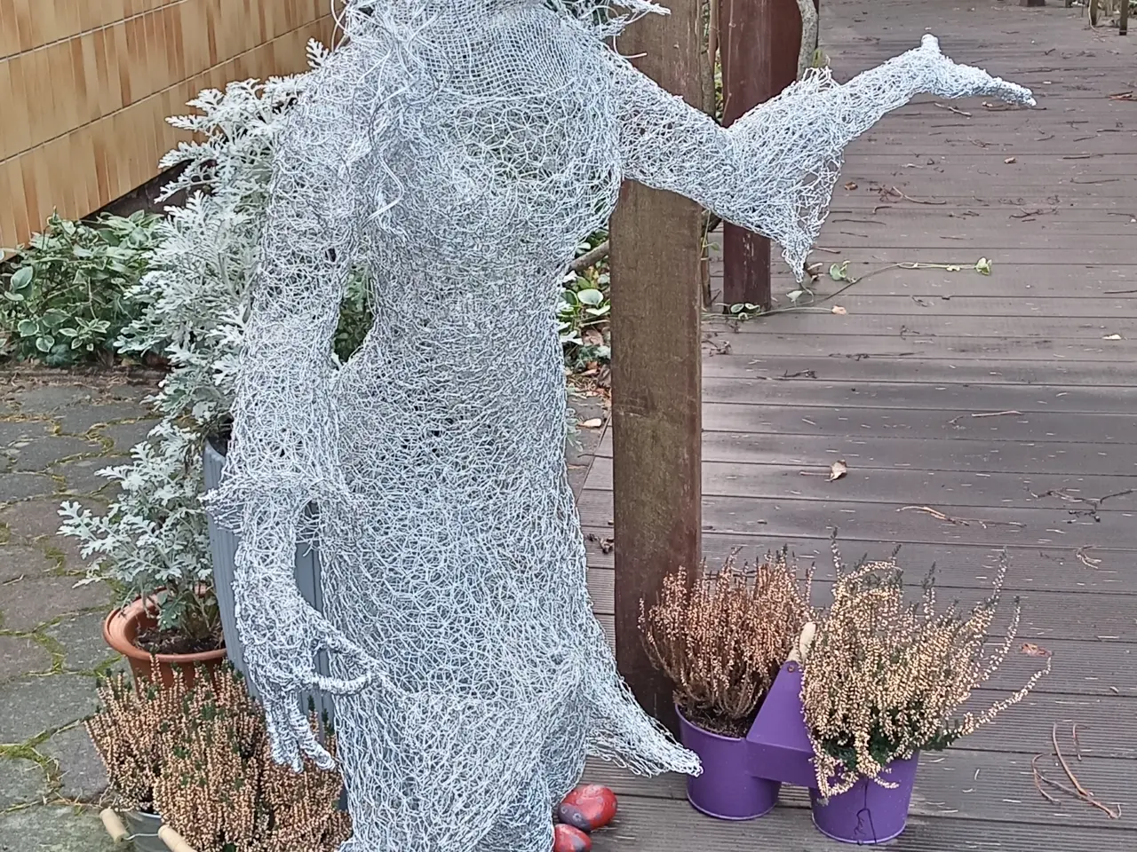 Billede 2 - haveskulptur, dekoration - VELKOMMEN