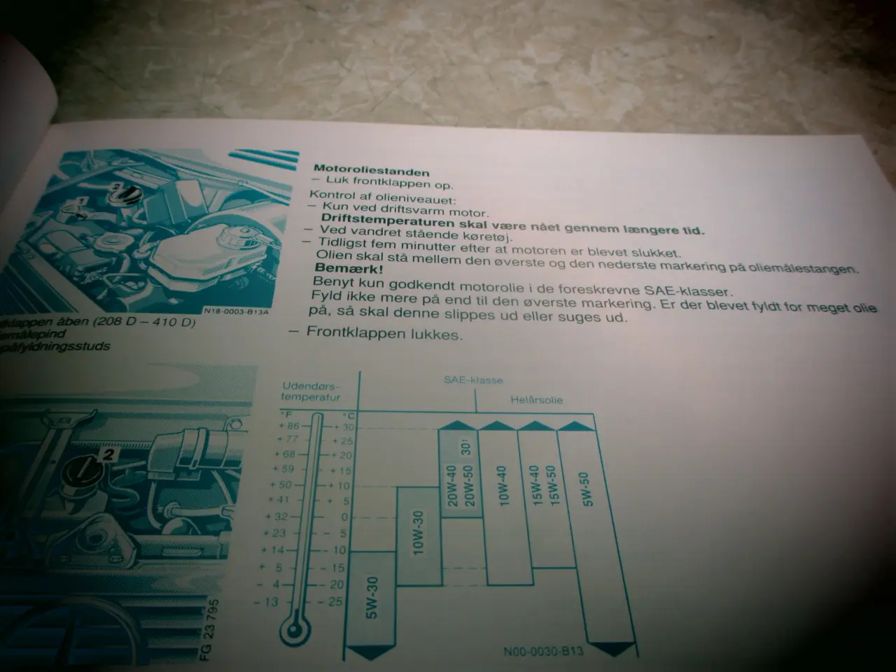 Billede 3 - Ny Instruktionsbog Mercedes
