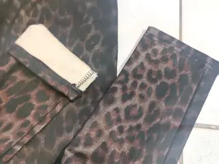 Leopard Leggings med Inderfoer