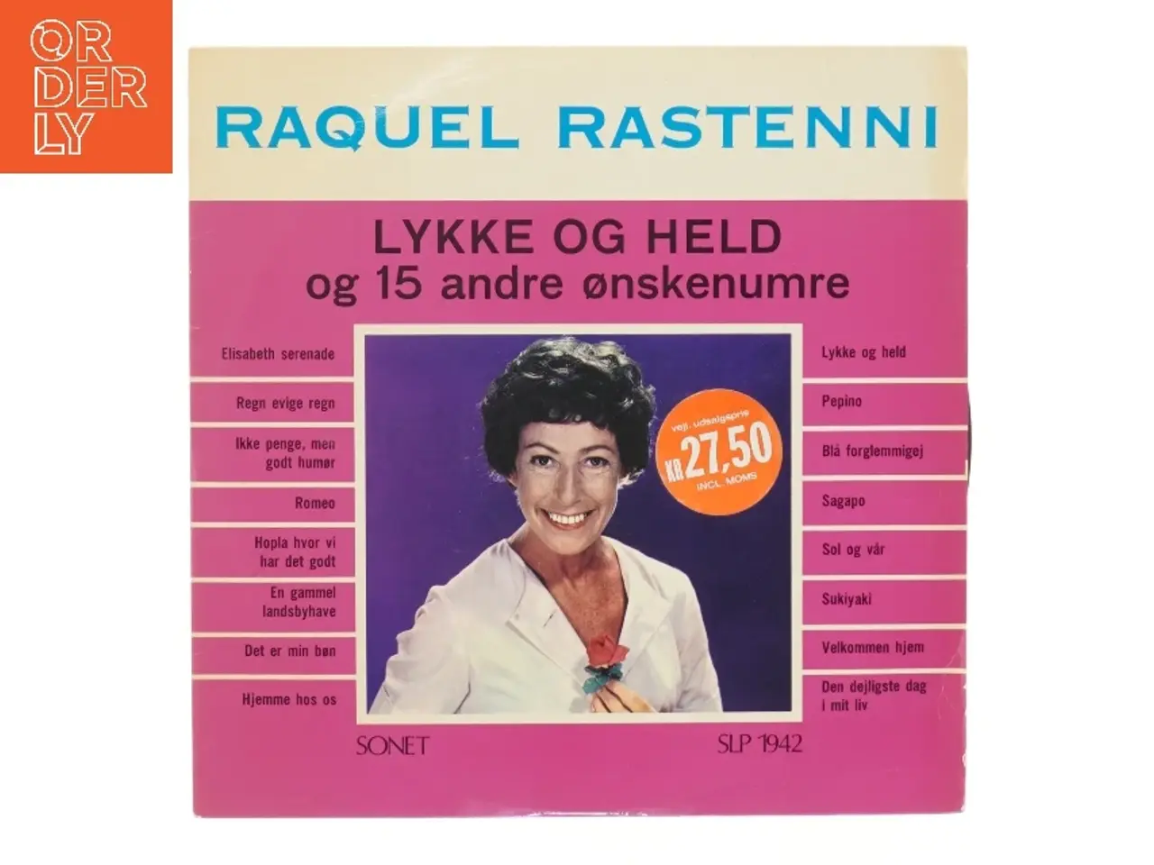 Billede 1 - Raquel Rastenni Lykke og Held LP