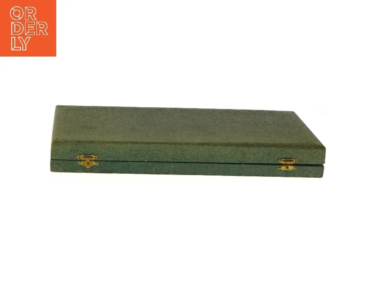 Billede 4 - 12 stk. Pletsølv franske 1930'er knivholdere (str. 33x13 cm)