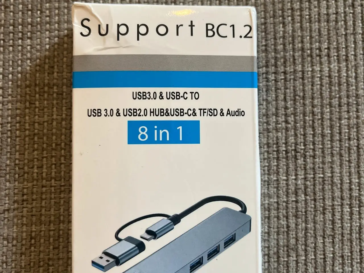 Billede 4 - USB-hub 8-i-1 med USB-C adapter