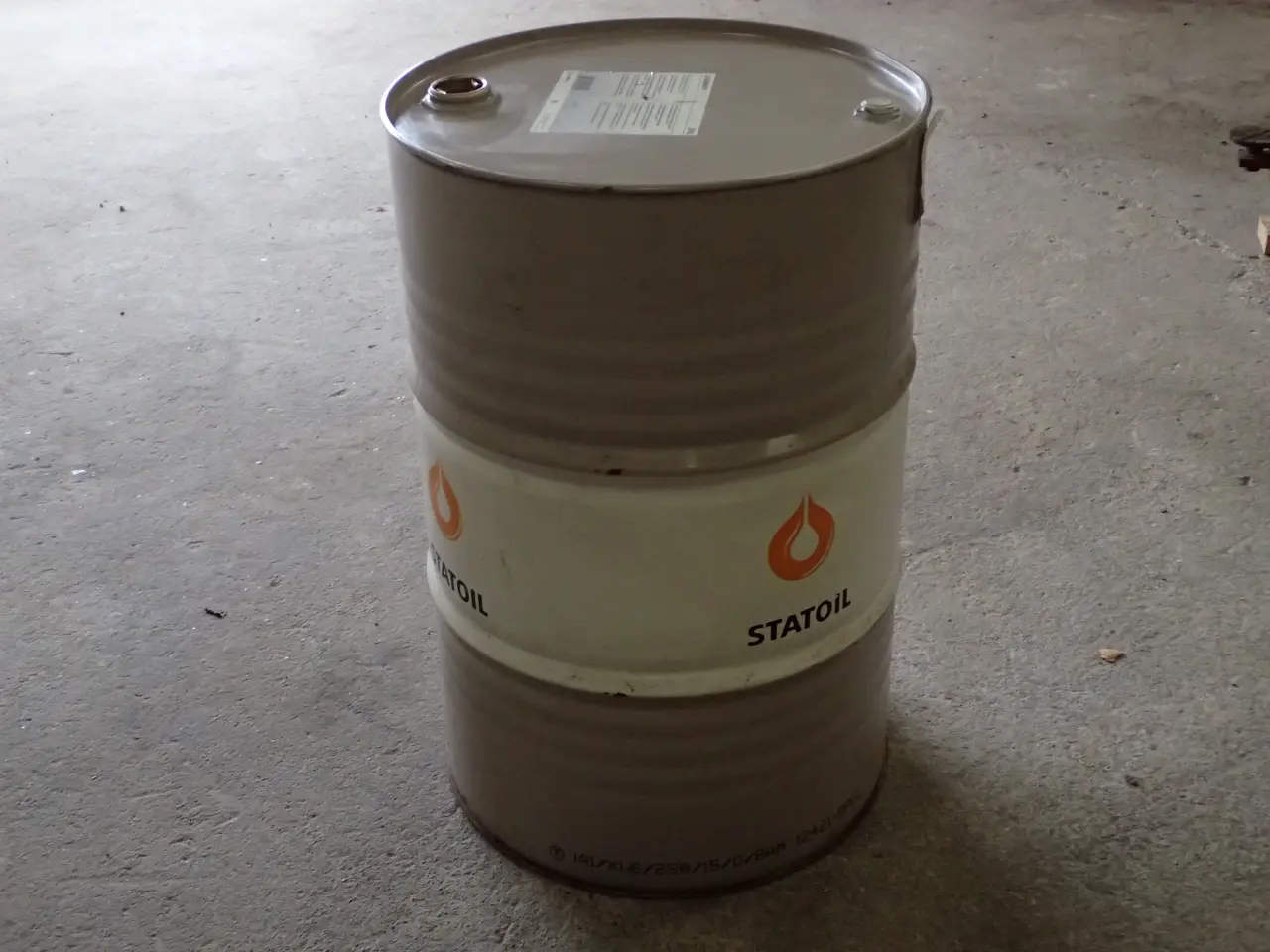 Billede 5 - Olietromle 205 liters Statoil.