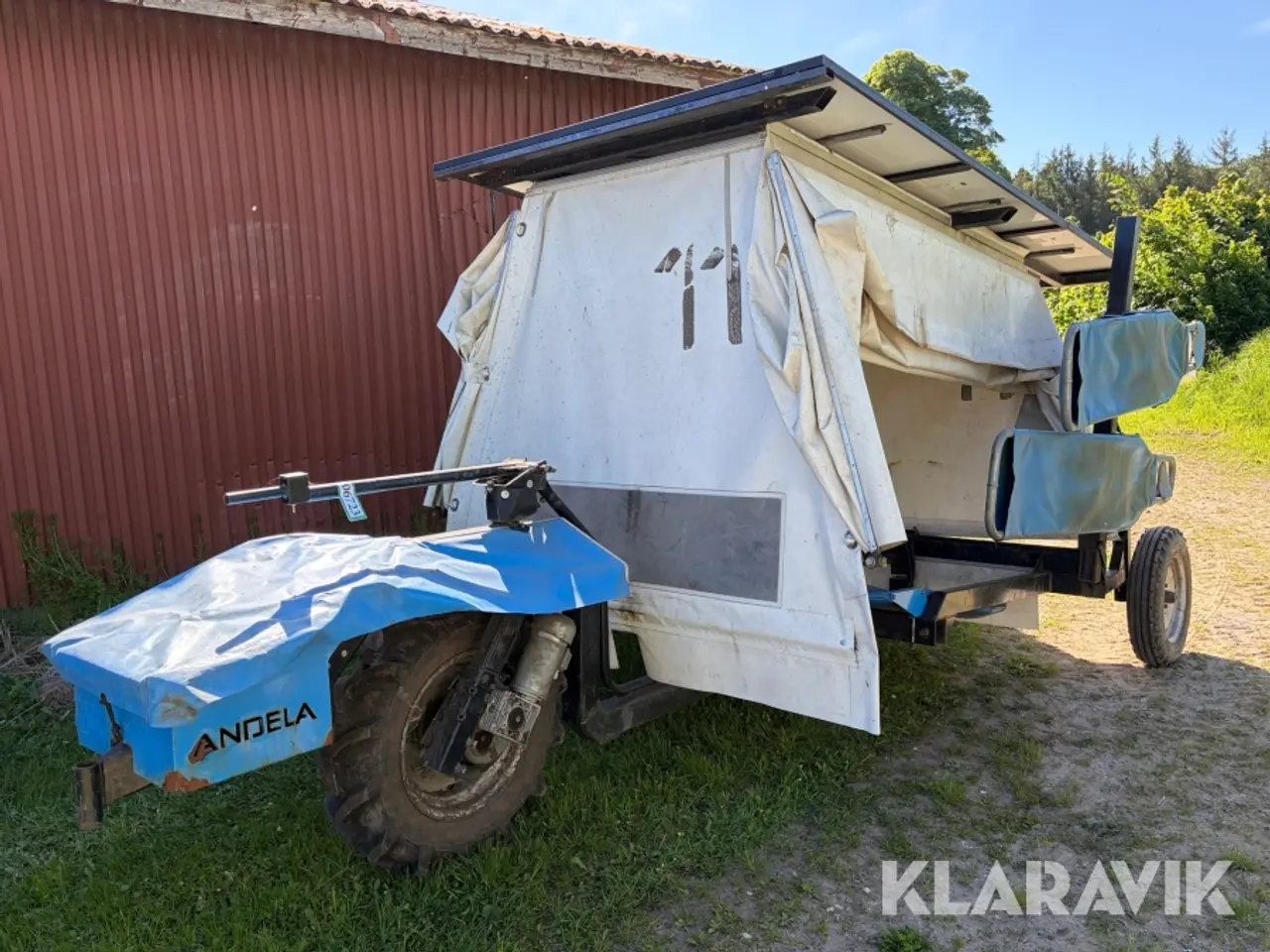 Billede 1 - Lugevogn Andela SW3450 soldrevet - 1 styk
