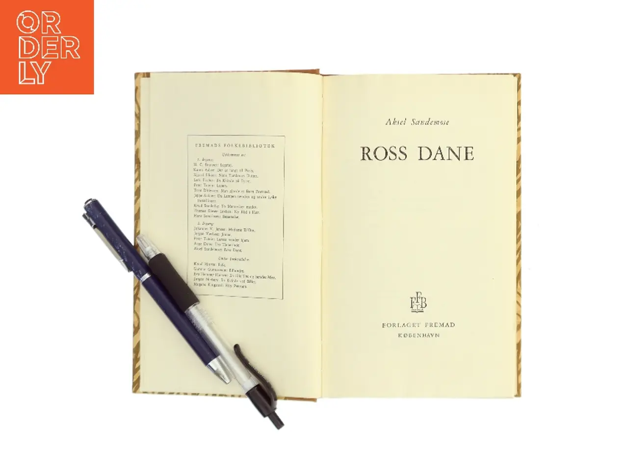 Billede 2 - Ross Dane af Aksel Sandemose (Bog)