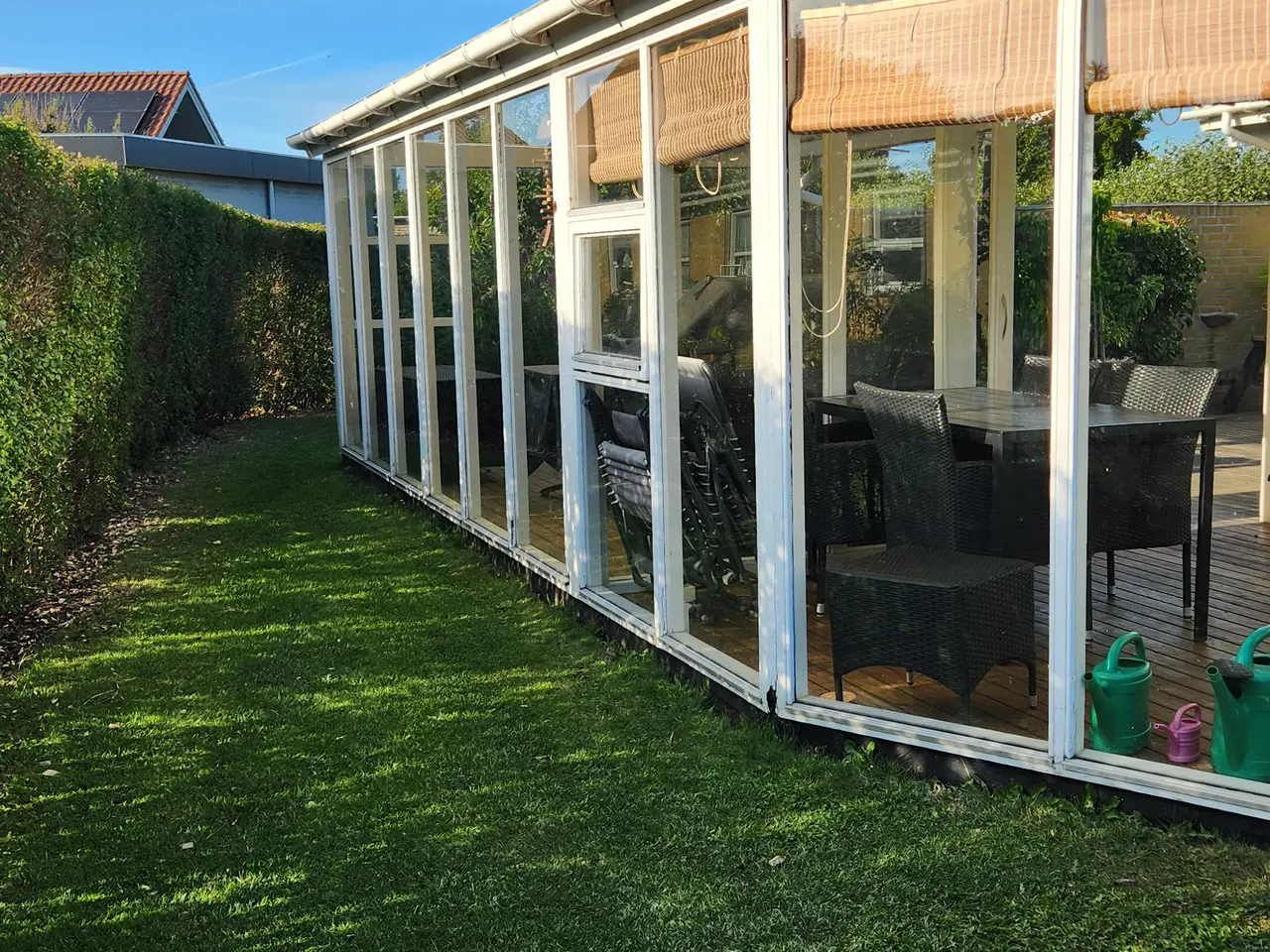 Billede 11 - Overdækket terrasse med orangeri