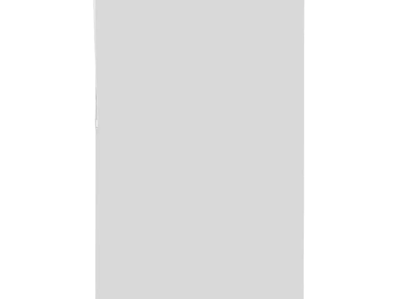 Billede 4 - Mørklægningsrullegardin 150×230 cm - stofbredde 146,6 cm, hvid polyester