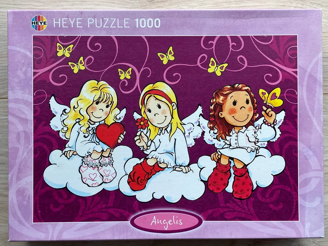 Billede 1 - Butterflies 1000 brikker, puslespil