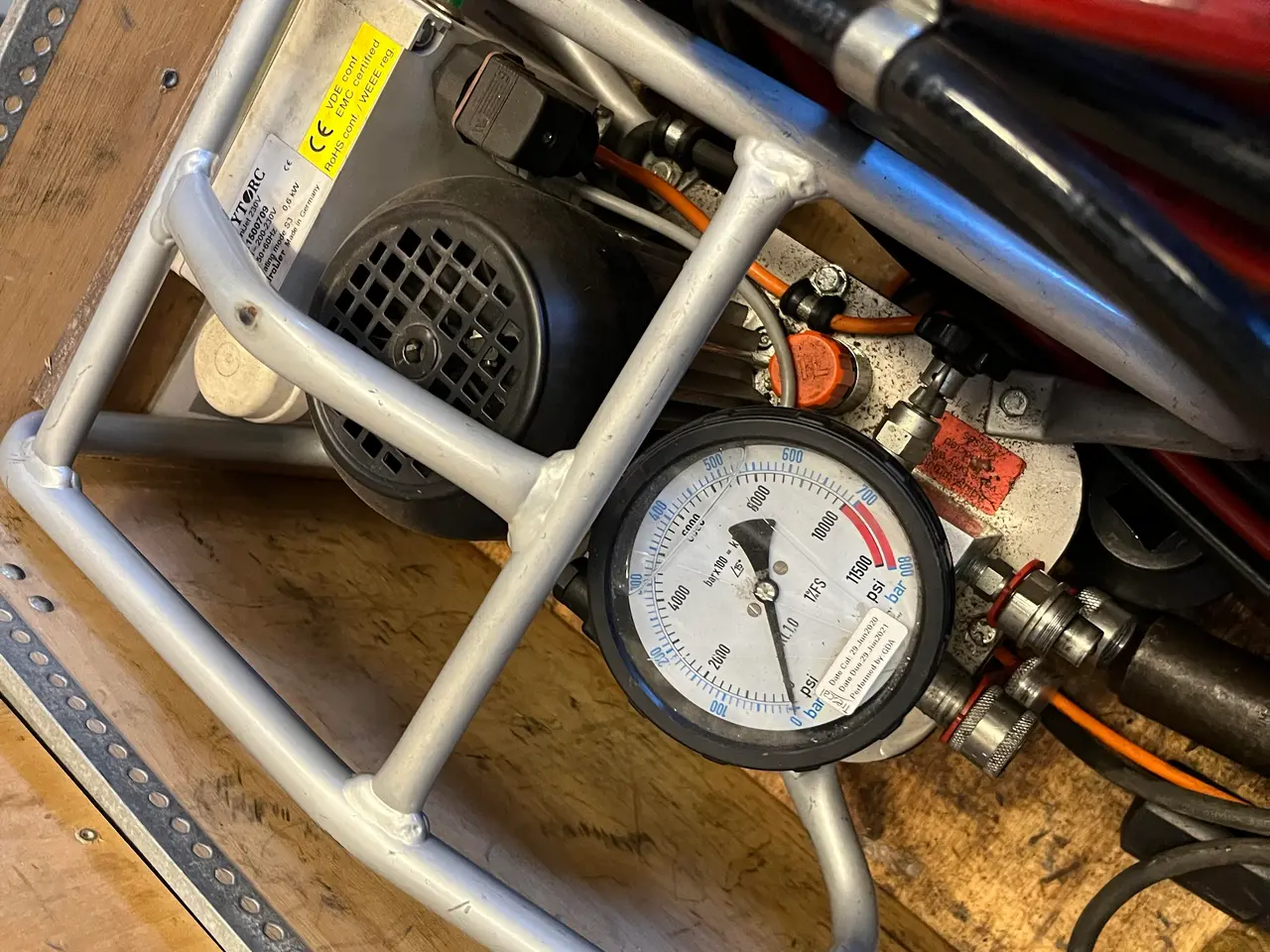 Billede 3 - Pumpeenhed HYTORC MINIJET 230 V