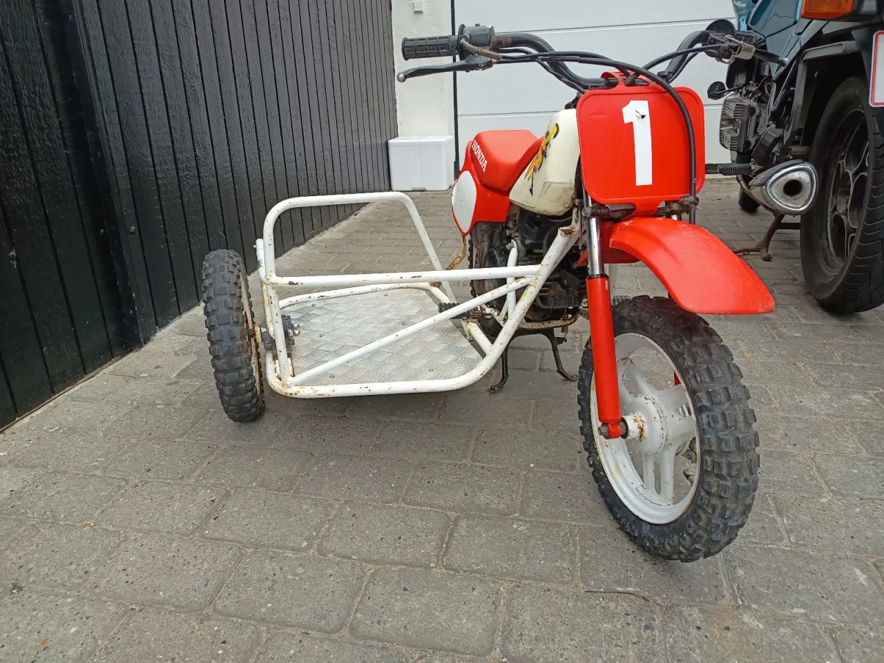 Billede 6 - Honda Mini crosser med sidevogn kører godt.