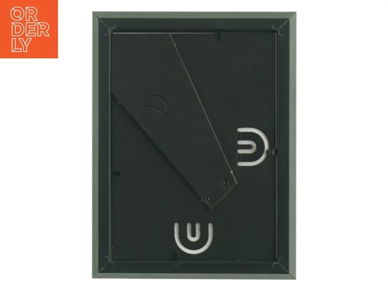 Billede 2 - Sort ramme med glas (str. 13 x 18 cm)