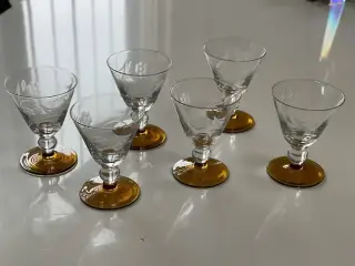 Lis Holmegård portvin glas