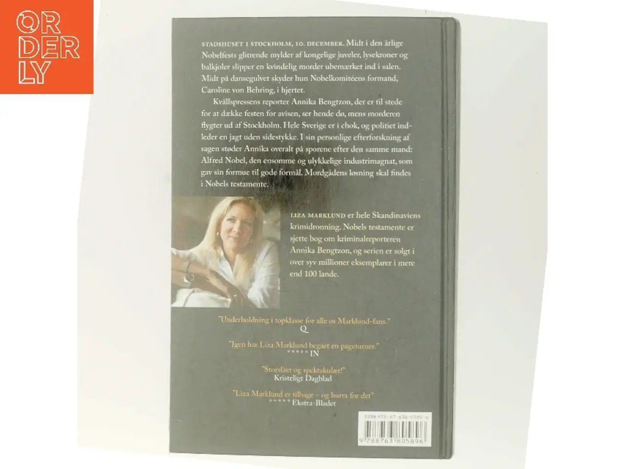 Billede 3 - Nobels testamente af Liza Marklund (Bog)