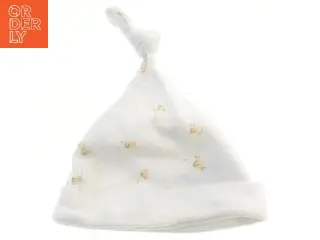 Babyhat med knude (str. 16,5 cm)