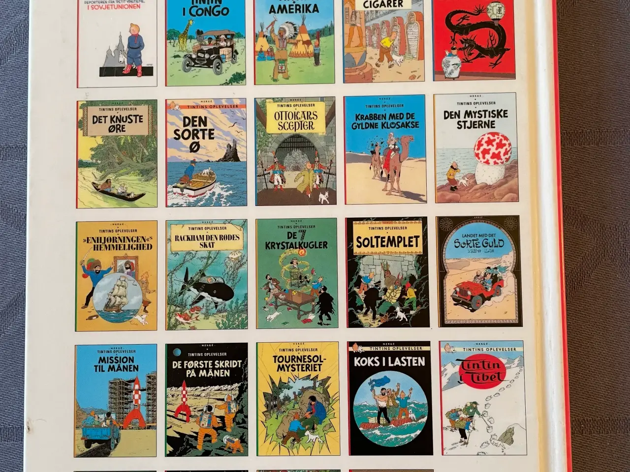 Billede 2 - Hergé Tintin Alfa-kunsten minicomics