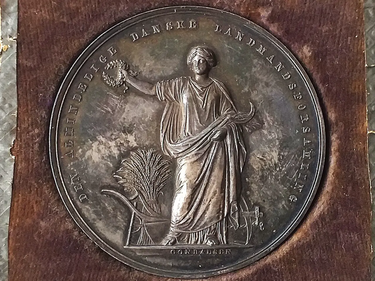 Billede 2 - Medalje sølv 1878 Svendborg