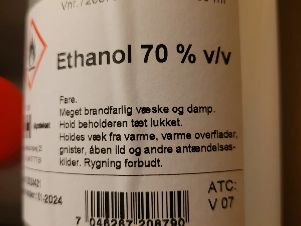Billede 2 - Sprit. ETHANOL 70 % 