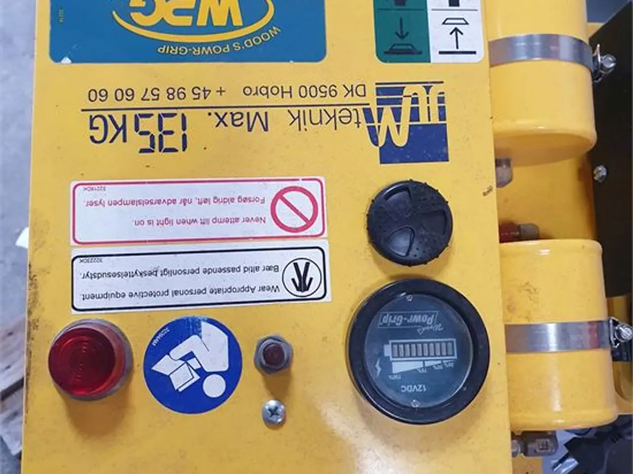 Billede 4 - WPG P1HV1102DC - Vacuum lifter for windows, glass and plates