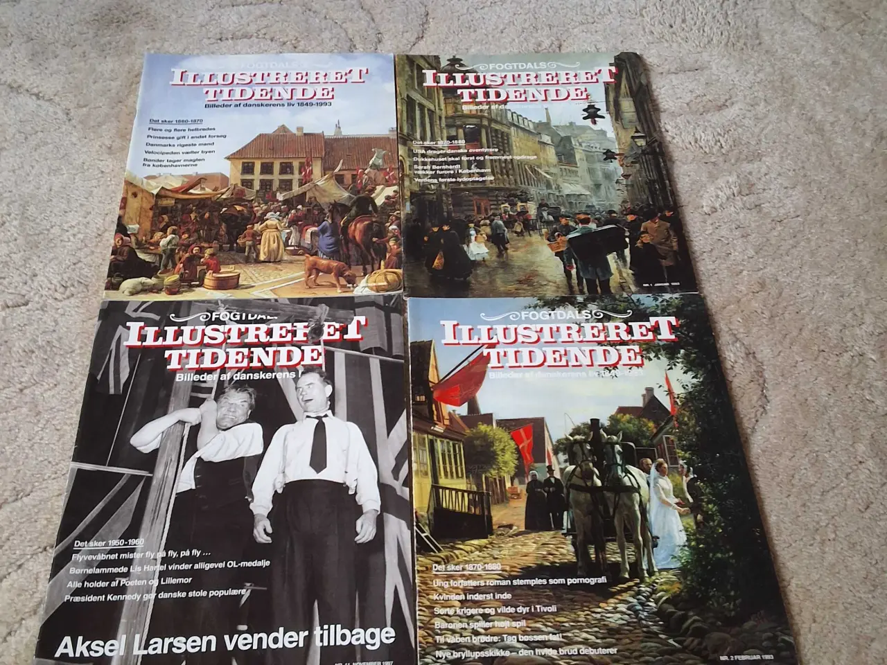Billede 1 - Illustreret tidende og Historie blade