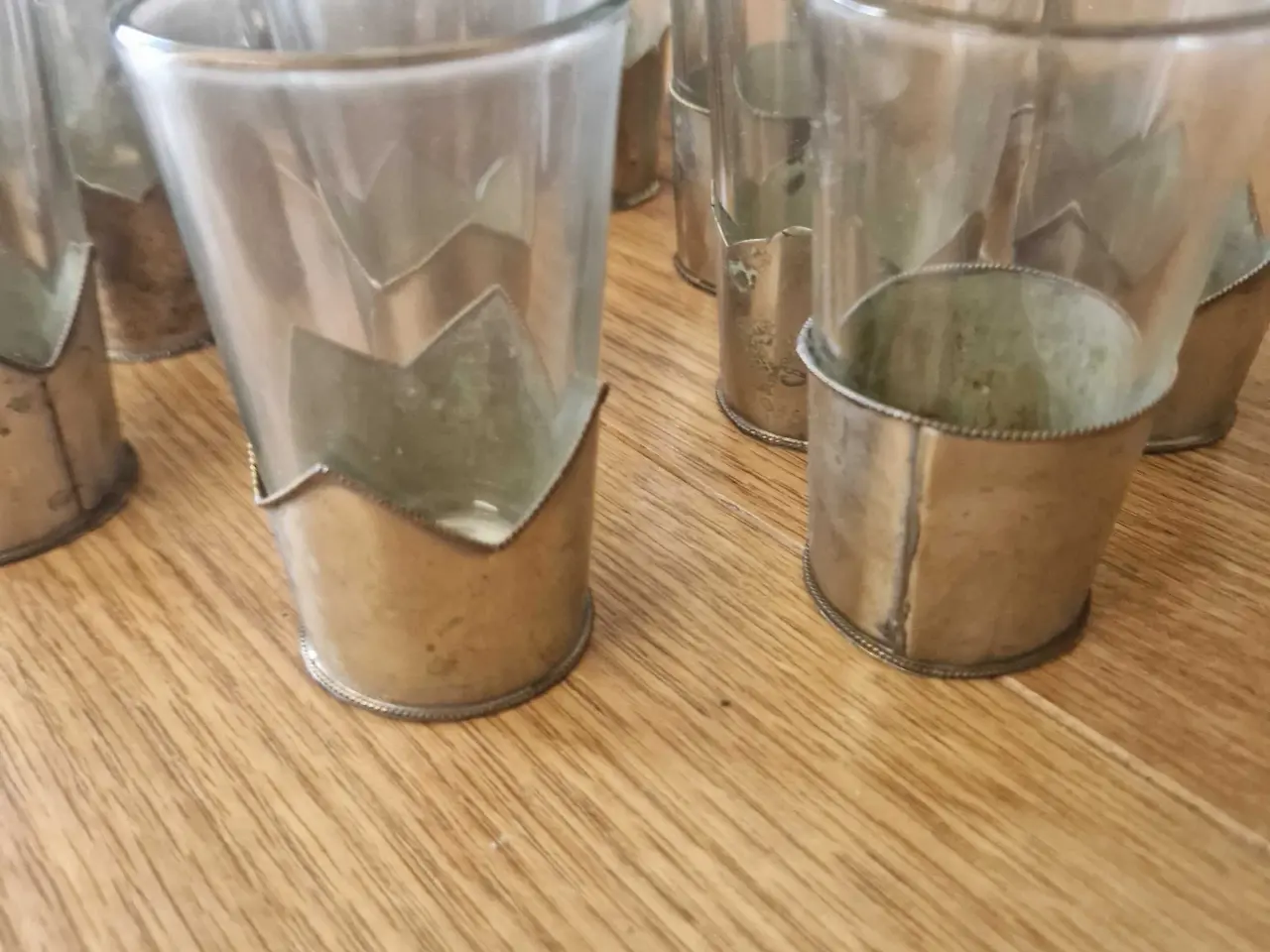 Billede 1 - Teglas eller fyrfadsstager 