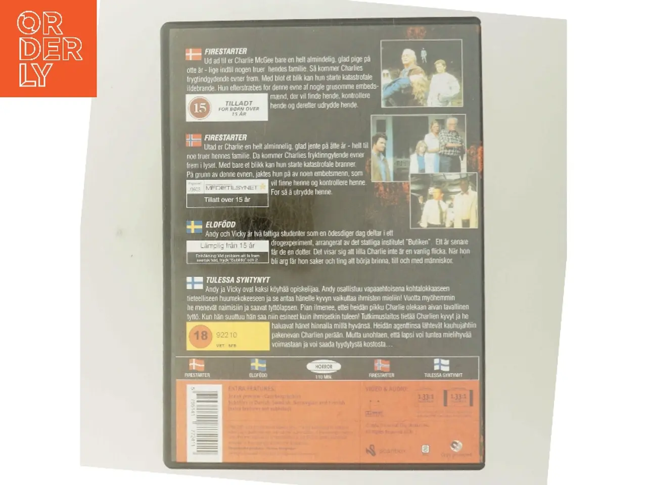 Billede 3 - Firestarter med Drew Barrymore (DVD)