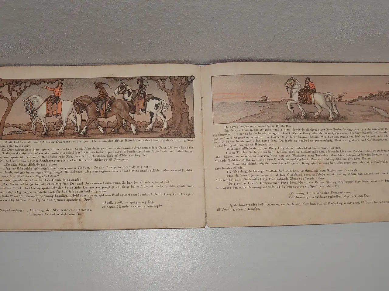 Billede 7 - Brødrene Grimm: Snehvide. ill Agnes Helms. År 1919