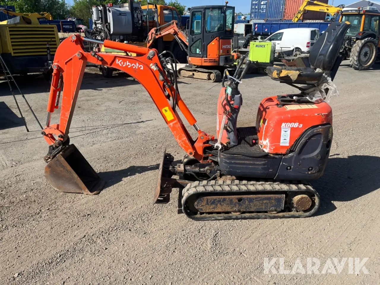 Billede 5 - Gravemaskine Kubota K008-3