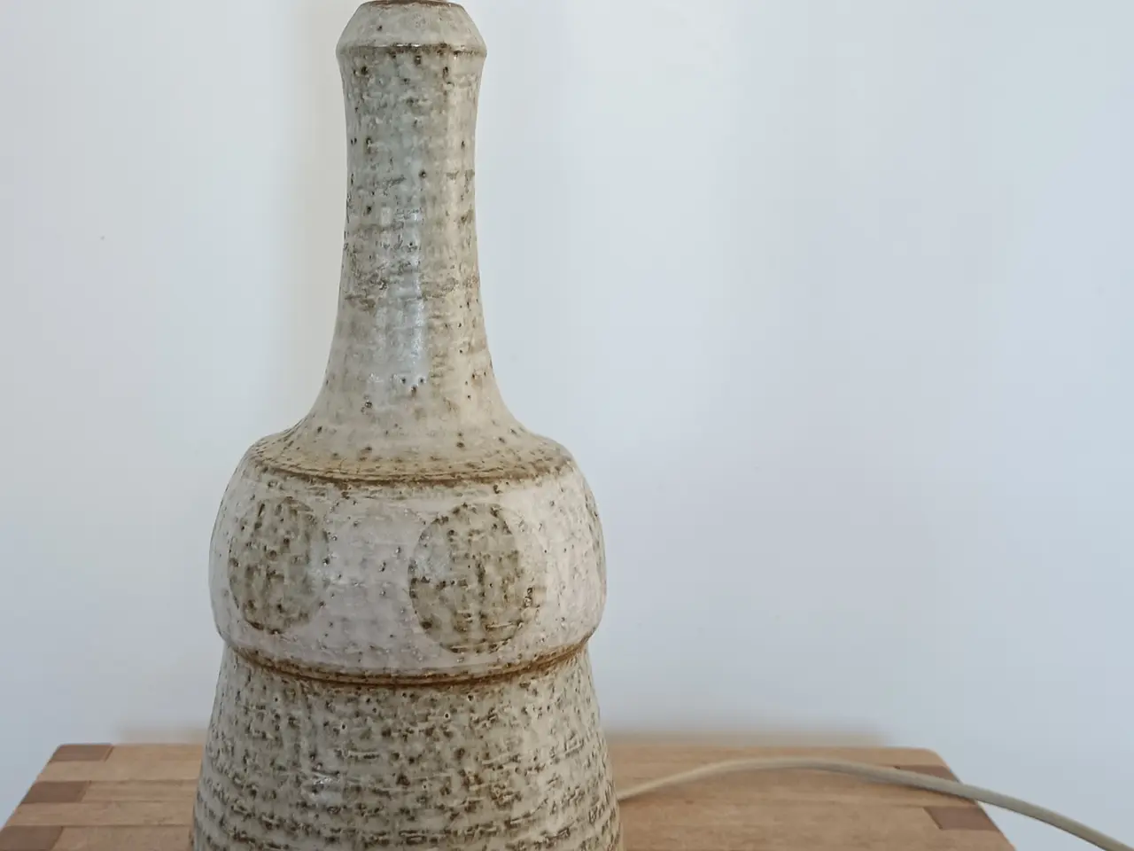Billede 1 - Søholm Stentøj-bordlampe fra Bornholm.